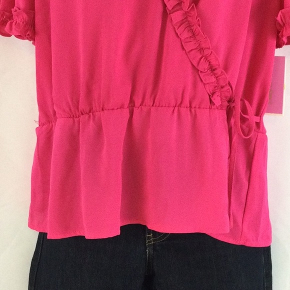 Riley and Rae Peplum Top Sz M - Picture 4 of 12